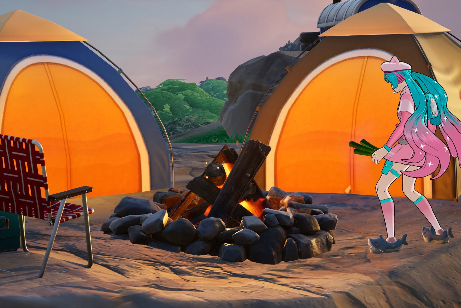 How to find campfire locations easily in Fortnite