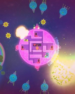 Lovers in a Dangerous Spacetime