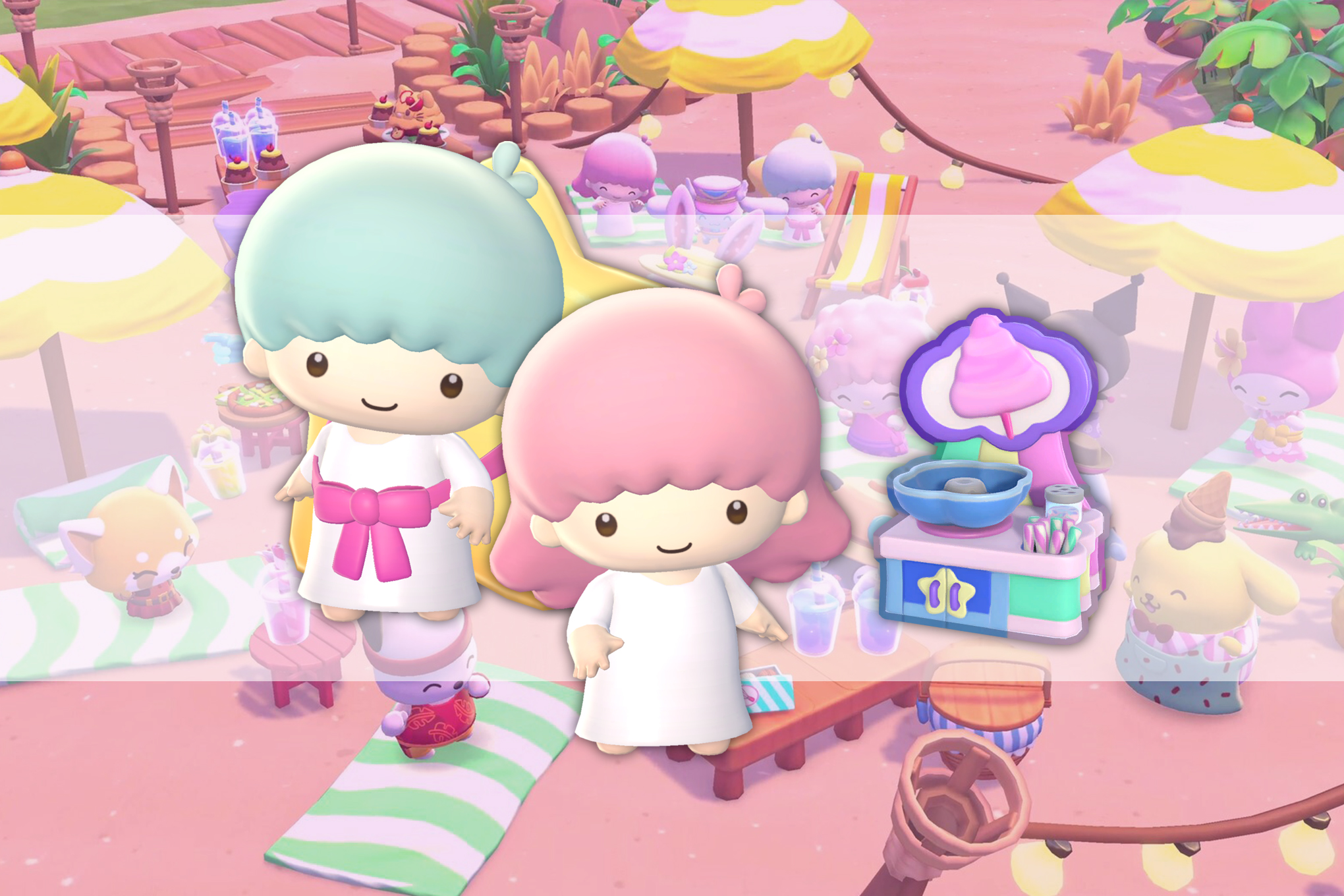 All candy cloud machine recipes in Hello Kitty Island Adventure