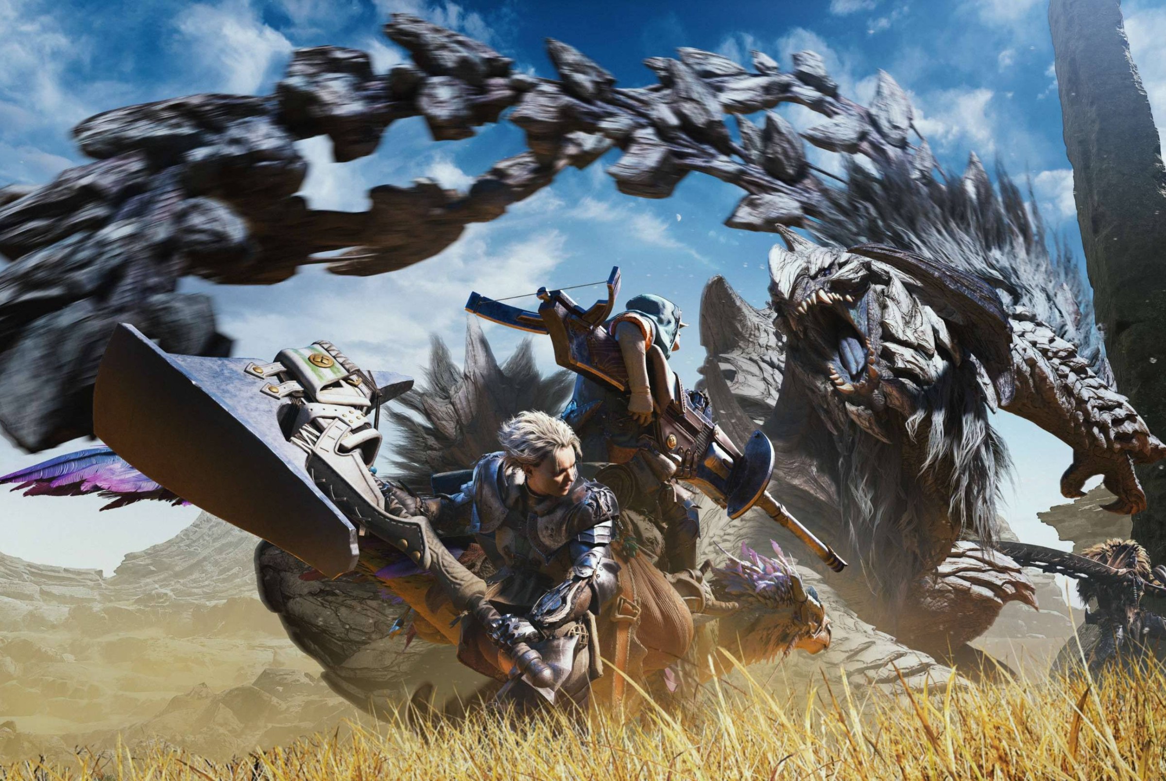 When does the second Monster Hunter Wilds open beta start?