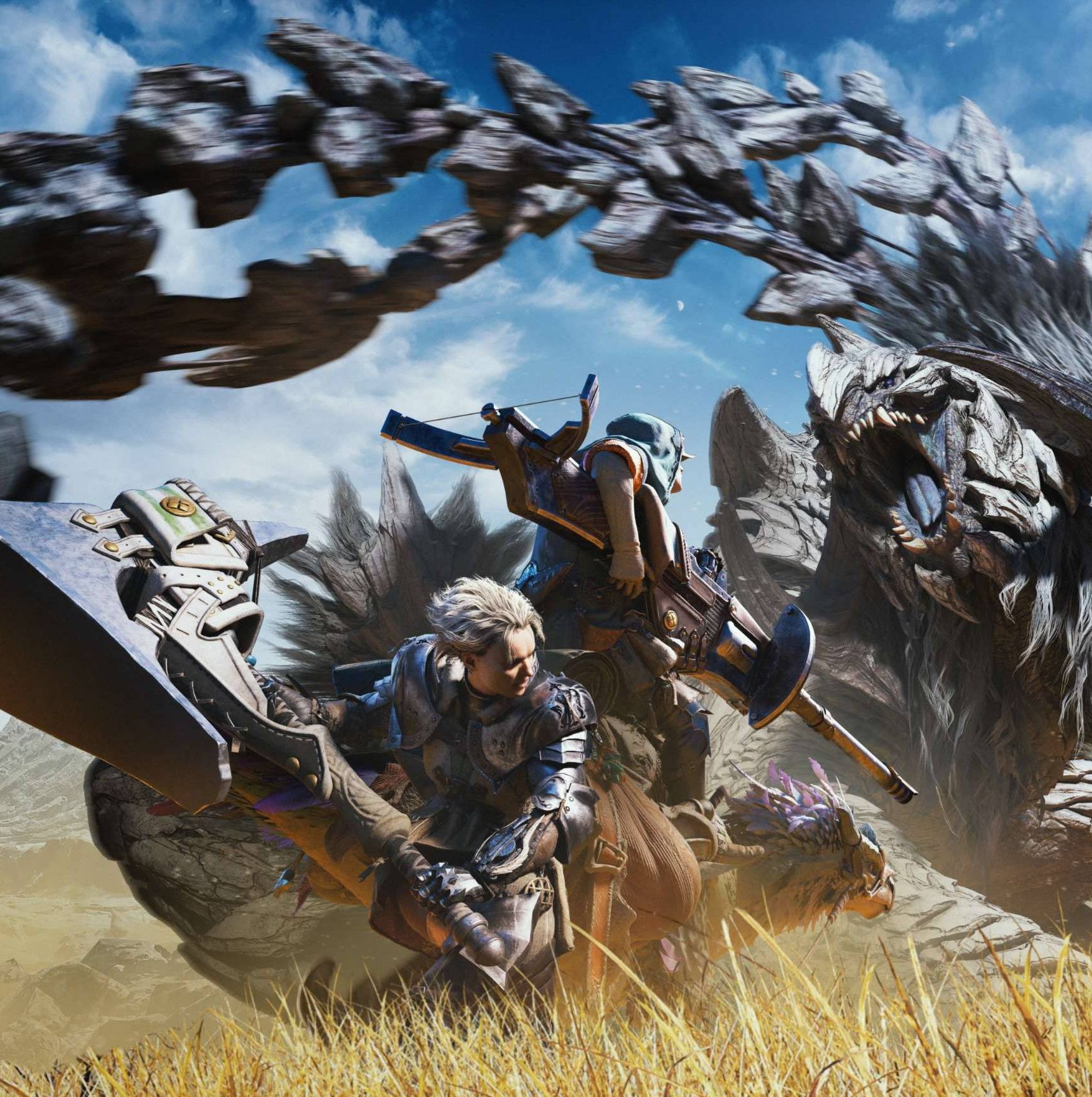 When does the second Monster Hunter Wilds open beta start?