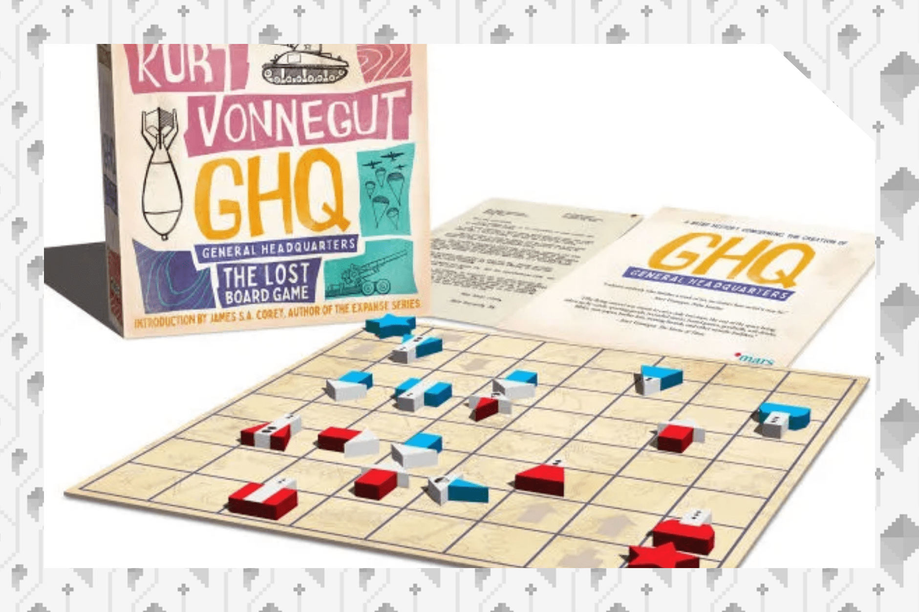 Kurt Vonnegut’s lost board game is back in stock at Barnes & Noble